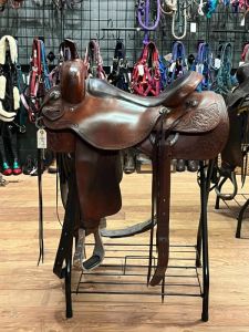 Vic Bennett Cow Horse Saddle